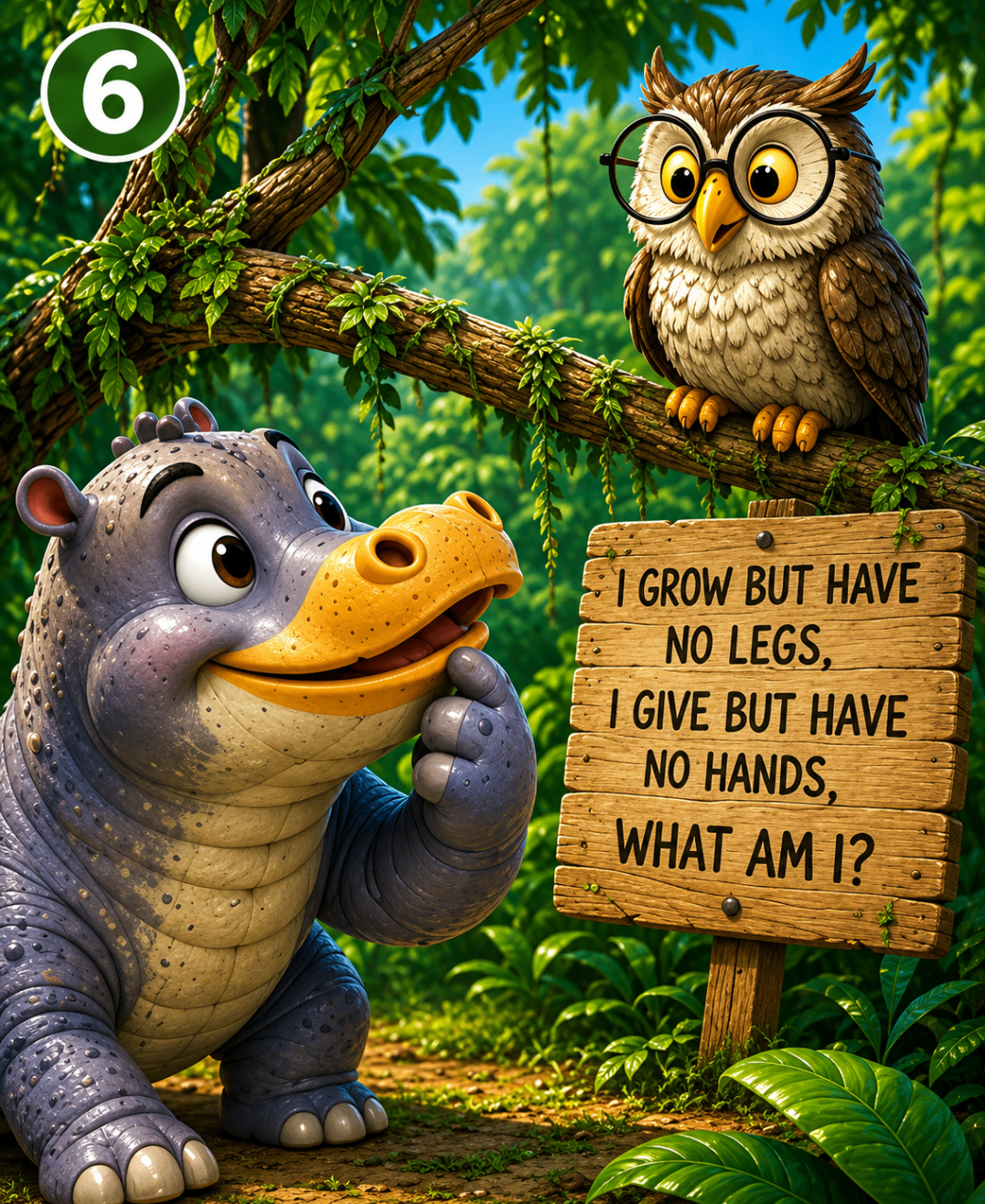 A riddle from a wise old owl